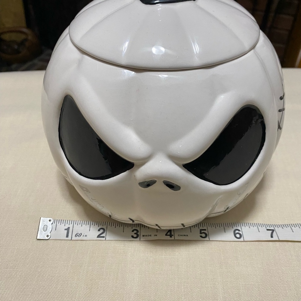 Disney The Nightmare Before Christmas Cookie Jar.  Jack Skellington. - Picture 7 of 8
